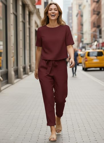 Image of Co ord Set for Women Stylish | Dress for Woman | Summer Cord Set for Women | Pajama Set | Pyjama Set for Beach & Resort Outfits Full Sleeve (30 C-1-4)