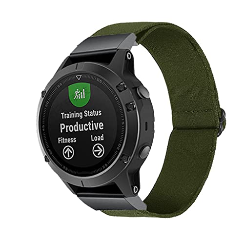 Correa de nailon de 22mm ideal para el campo de golf con tu Garmin Approach S62 6