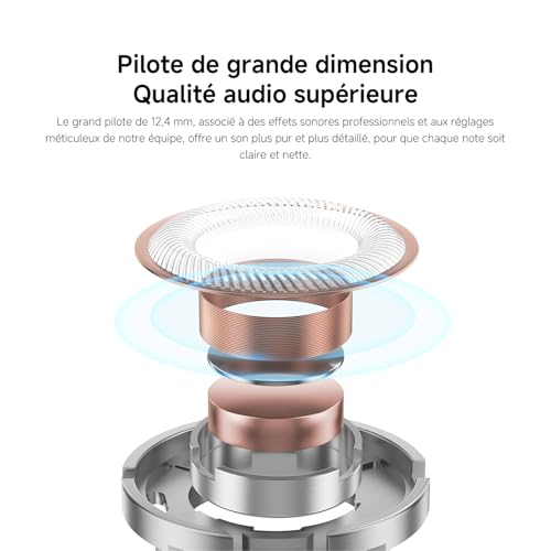 XIAOMI Écouteurs Type-C, Son de Haute qualité 12.4mm Driver, Microphone HD, Confortable en Usage Design Ergonomique, Contrôle par câble à Trois Boutons, IP54 Noir – Image 5