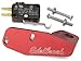 Edelbrock 72281 Red Anodized Microswitch and Bracket Kit