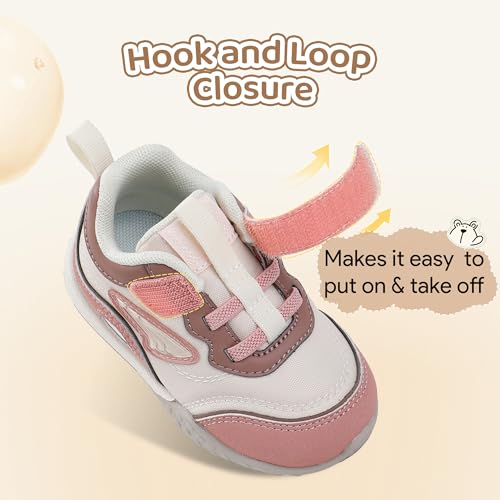 Dr Kong Toddler Baby Shoes Boys Girls Infant Barefoot Sneakers Non Slip Lightweight Breathable First Walkers 6-24 Months4