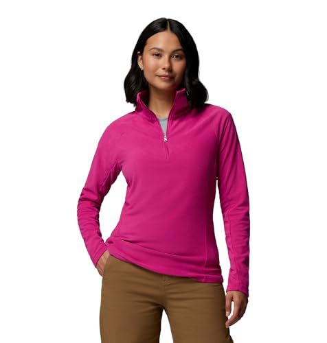 Columbia Womens Glacial IV Half Zip Fleece Jacket Fuchsia Medium