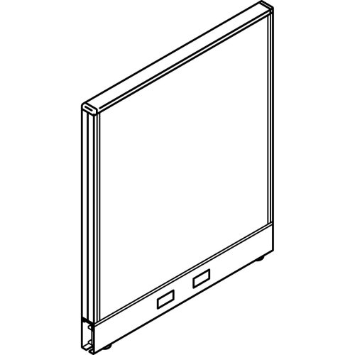 The HON COMPANY Panel, 36 by 42-Inch, Tango Bongo/Tan