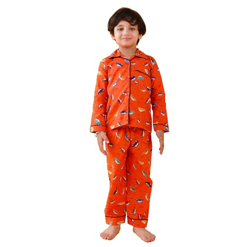 Image of Jam & Sugar Boys Cotton Printed Night Suit Set