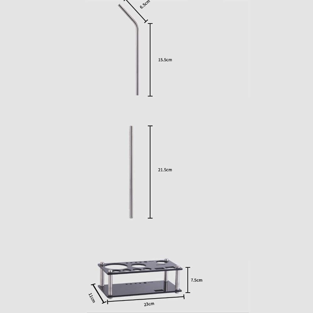 Kit barista: barra set da cocktail con stand elegante BAMBOO |Perfetto per gli strumenti per bar a domicilio Kit degli attrezzi Bartender e Kit da cocktail Martini per un'esperienza di miscelaz
