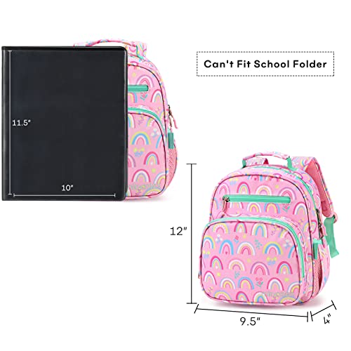 mibasies Rainbow Pink Toddler Backpack