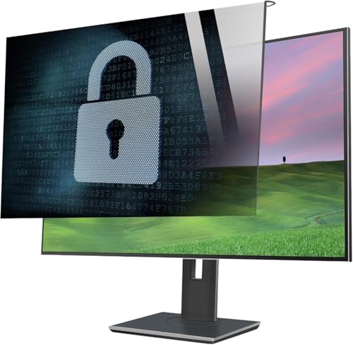 TBLOTYD Computer Privacy Screen Filter, Anti Blue Light Screen Protector Panel, Reduce Eyestrain, Suitable for 19