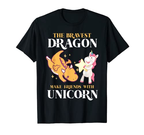dragon unicorn Gift - c'est bien d'être une licorne pour être un dragon créatures mythiques T-Shirt