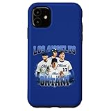 大谷翔平|ロサンゼルス野球MLB選手|MLBOHT5002 スマホケース iPhone 11 用