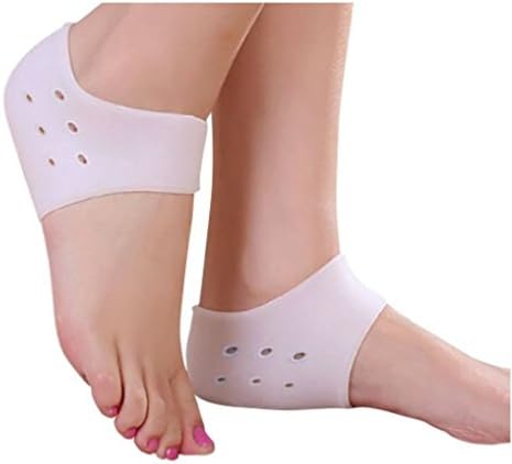 Silicone Soft Gel Heel Protector - Reduce Heel Shock，Joint Pain - Prevent Blisters，calluses- 2 Pcs.