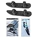 Aymzbd 2 Pieces Skis Snow Sledge Board 2 in 1 Snowmobile Children Attachment Sled for Backyard Lakeside Camping