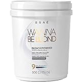 BLEACH POWDER B R A É 17.6 Oz Wanna Be Blond | Lift Up to 9 Levels | Collagen-Rich Formula & 10 Oils