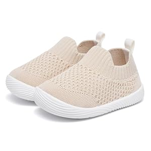 MORENDL Toddler Shoes Baby Walking Sock Shoes Non-Slip Breathable Boys & Girls Sneakers Infant Tennis Shoes