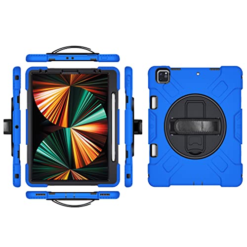 Case for iPad Pro 12.9 Inch 2022/2021/ 2020/2018(6th/ 5th/ 4th/ 3rd Generation) with Pencil Holder