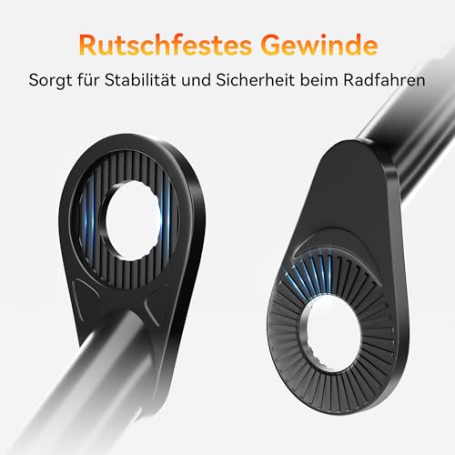 NICEDACK Fahrradanhänger Kupplung, Fahrrad Anhängerkupplung,Hundeanhänger Adapter für Fahrrad,Fahrradanhänger-Adapter,Kinderanhänger Fahrradkupplungen (Kohlenstoffstahl-Schwarz)