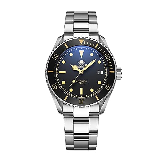 ADDIESDIVE Uhr Herren Automatikuhr ​Herrenuhr Analog Taucheruhr mit Saphirglas Edelstahlarmband