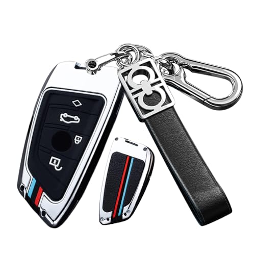 Coque de clé pour BMW X1 X2 X3 X5 X6 Série 1 2 5 Boîtier télécommande 3 boutons