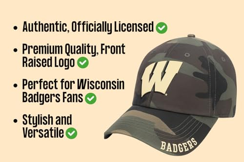 Gorra Ajustable Deportiva C5 Sports Wisconsin Camo miniatura 5
