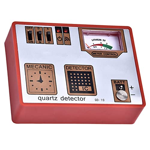 Watch Demagnetizer Quartz Tery Pulse Tester Professional Tool for Watch Demagnetization Tery Urement and Timing Accuracy Ideal for Watch Rep Shops
