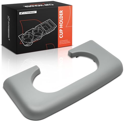 A-Premium Protector Reposabrazos Portavasos Gris miniatura 1