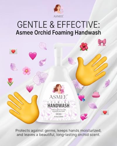 Image of Orchid Foaming Handwash, Cruelty & Paraben Free, Laboratory tested, For All Skin Type (250ML)
