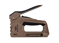 Vista 5 de Spec Ops Tools Pistola de grapas de alta resistencia, grapas de 1/4" - 9/16", clavos de 18-calibre, esfuerzo reducido