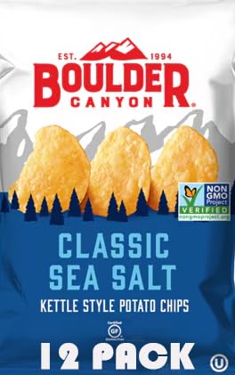 Boulder Canyon | Classic Sea Salt | Kettle Style Potato