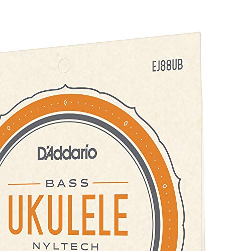 Image of D'Addario Bass Ukulele Strings, Nyltech, EJ88UB, 4-String Set, Pack of 1