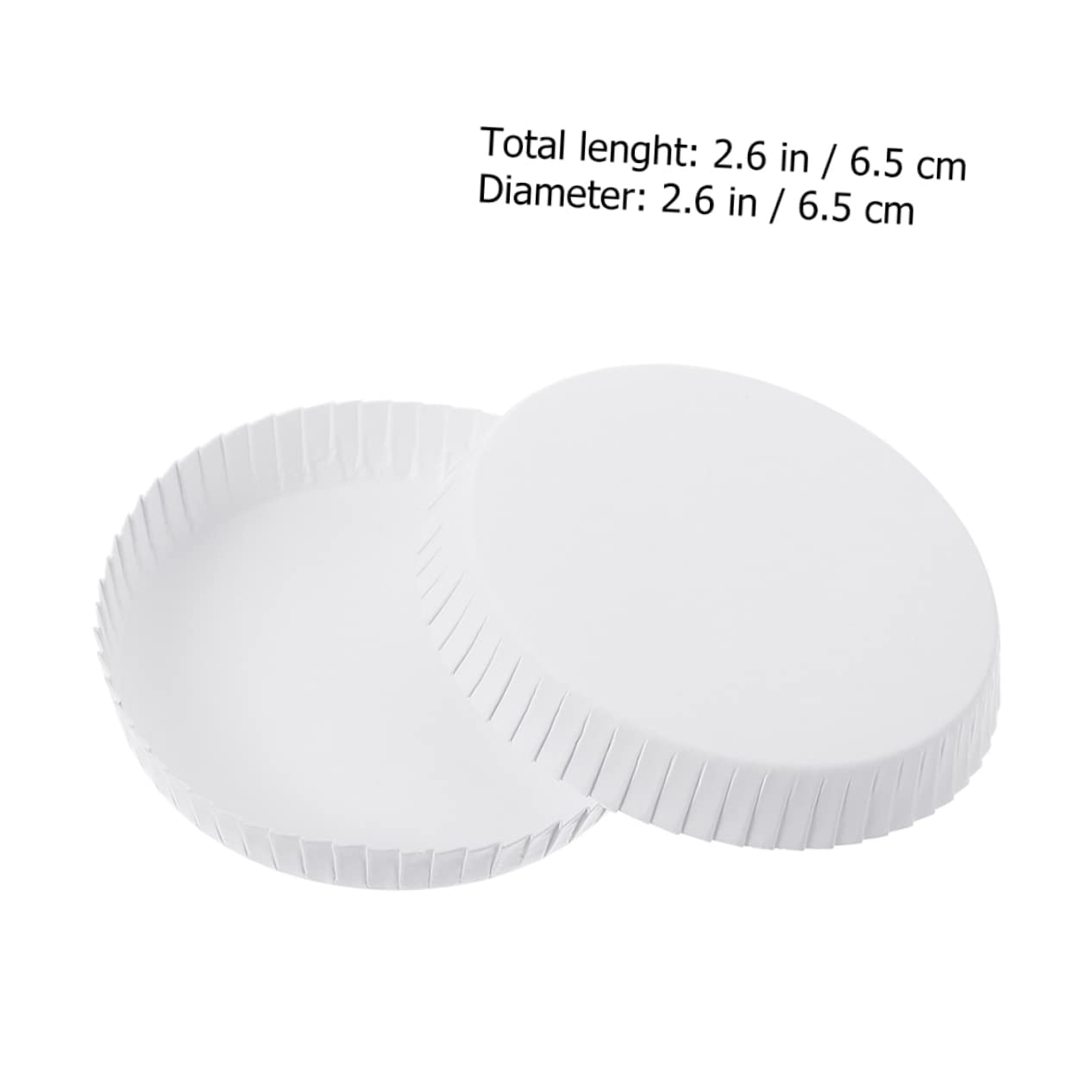 BEBEMOKO 100pcs Paper Cup Protectors Cup Caps Party Drinking Cups Hospitality Cup Covers Mug Covers for Hot Drinks Easy to Store Transport