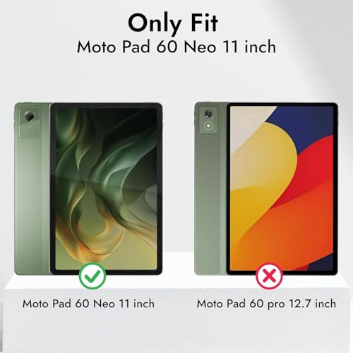 Image of compatible with Motorola Moto Pad 60 Neo 11 Inch Tab Tempered Glass Screen Protector Guard Full Screen Coverage Edge to Edge with Easy Installation kit | Anti-Scratch & Smudge Proof | Premium 11 inch | 60Neo