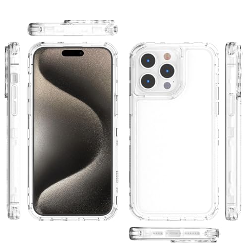 Coque fine iPhone 15 Pro transparente pour éviter rayures et chutes - 7