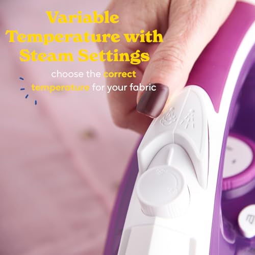 Russell Hobbs Supreme Steam Iron, Powerful Vertical steam Function, Non-Stick Stainless Steel Soleplate, Easy Fill 300ml Water Tank, 110g Steam Shot, 40g Continuous steam, 2m Cord, 2400W, 23060 - Image 5