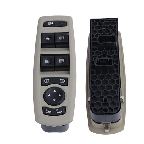 Commutateur de lève-vitre pour Renault Fluence 2008-2016 beige commande électrique de remplacement