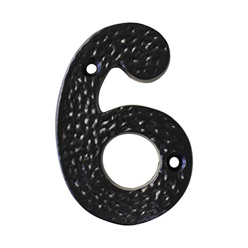 Rch Hardware No-Ir831-75 Iron House Number, 3 Inch, Black #TOP21