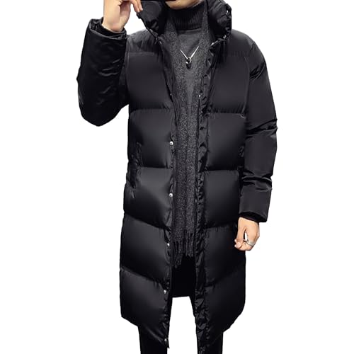 Chaqueta larga impermeable para exteriores y caminatas urbanas bajo el frío invernal
