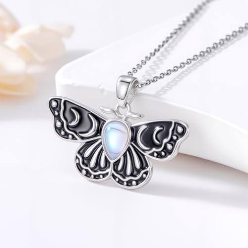 Sterling Silver Halloween Necklace Gothic Jewelry Gifts for Women Men2