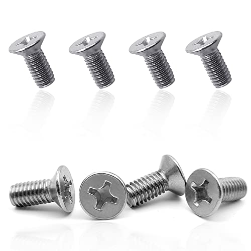 4pcs Screw Rotor Brake Disc Retaining 93600-06014-0H- Compatible With Honda Acura Volkswagen Audi Hyundai and Kia Models Stainless Steel Retaining Screws for Front and Rear
