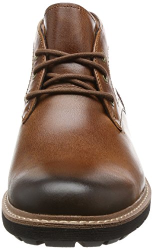 Clarks Herren Batcombe Lo Chelsea Boots, Braun Dark Tan Lea, 44 EU