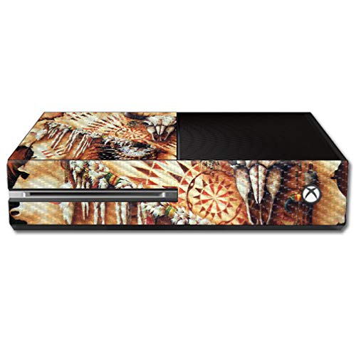MightySkins Carbon Fiber Skin for Microsoft Xbox One - Plains Medicine | Protective, Durable Textured Carbon Fiber Finish | Easy to Apply, Remove, and Change Styles | Made in The USA