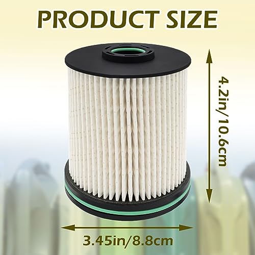 TiciKim Pacote com 2 Filtros de Combustível Tp1015 para Kit de Filtro de Combustível Duramax Diesel
