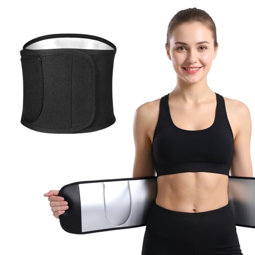 QFGasre Waist Trainer for Women Men Sweat Band Slimming Waist