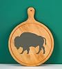 Stencils by Joanie Western (3) Buffalo Stencil Prairie Bison Southwest Shapes DIY Signs 6" x 9" #4