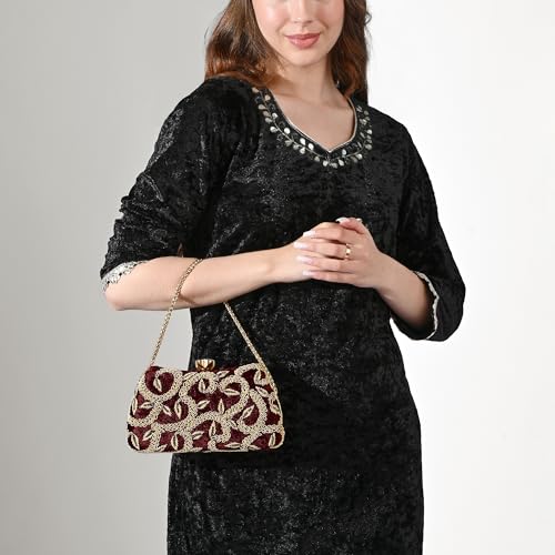 Image of Lavie Signature Women's Trenton Handle Framed Clutch | Ladies Purse | Gift For Women