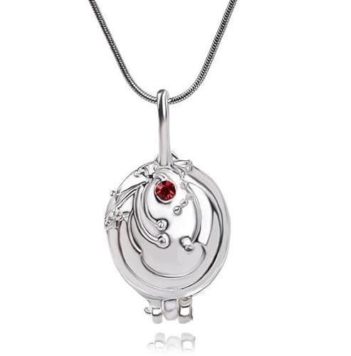 PSL Elena Gilbert Verbena - Collana con ciondolo in cristallo color argento anticato, per fan cosplay