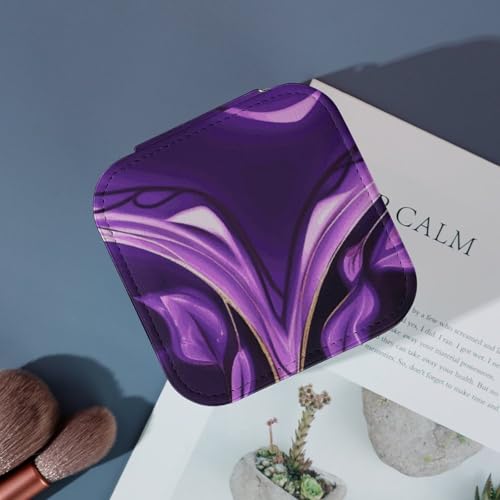 Boîte à bijoux violette de qualité supérieure pour vos pendentifs - 7