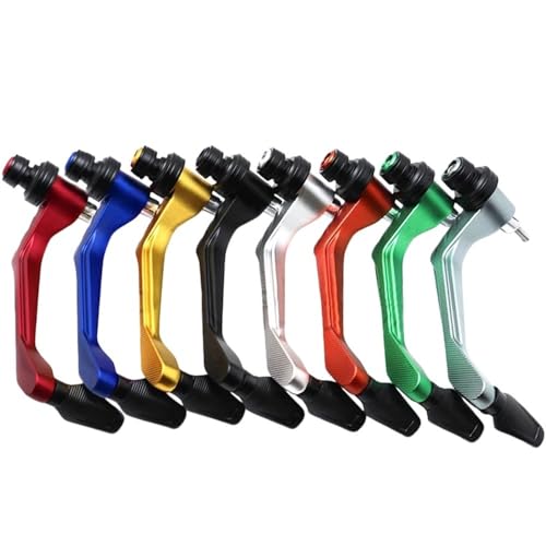 Protège-mains moto universel alu évite casse levier 17-22mm - 4