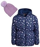 Pink Platinum Girls Winter Coat - Fleece Lined Water...