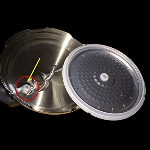 Kit de reemplazo de flotador para olla de presión. 1 flotador metálico + 3 juntas de silicona para olla de presión eléctrica y de estufa. miniatura 4