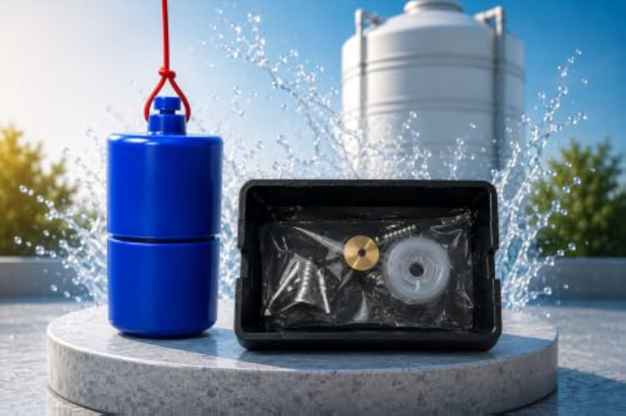 Automatic Water Level Controller - Vertical Float Sensor
