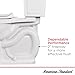 American Standard 250AA104.020 Colony 3 Two-Piece Toilet, Elongated Front, Chair Height, White, 1.28 gpf
